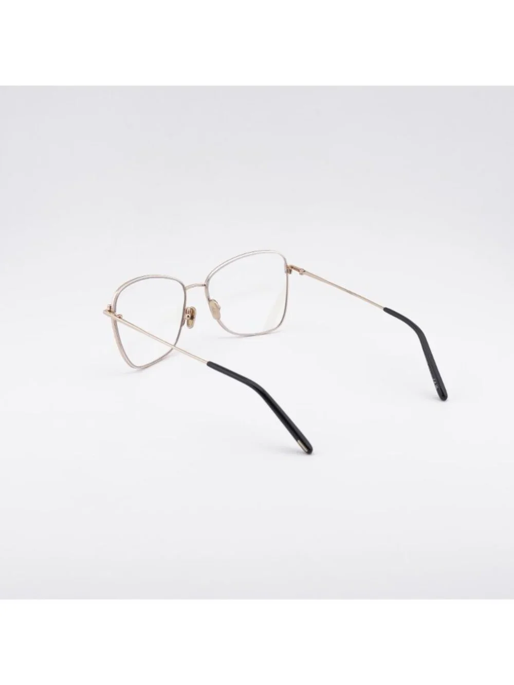 Tom Ford FT5906-B 001 Eyeglasses Black 55mm Butterfly Frame, Blue Light Block